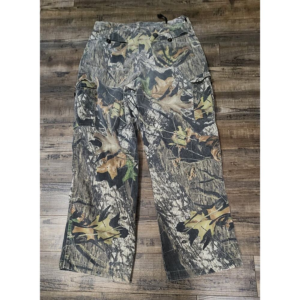 Pre-owned Fieldstaff Camo Hunting Fishing Pants Mens Size M 2147